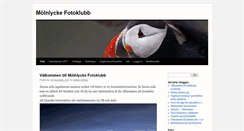 Desktop Screenshot of molnlyckefotoklubb.nu